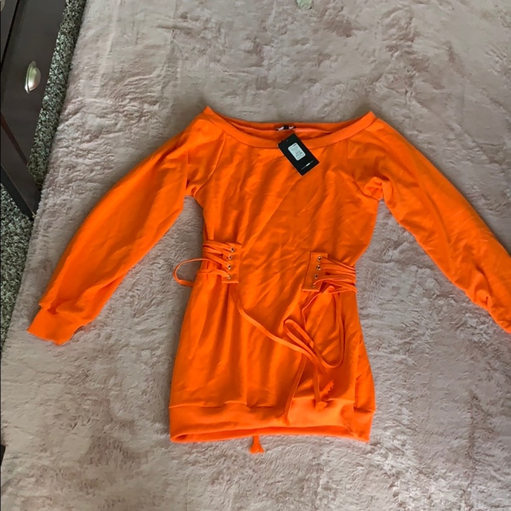 Fashionnova Rise and Grind Corset Dress